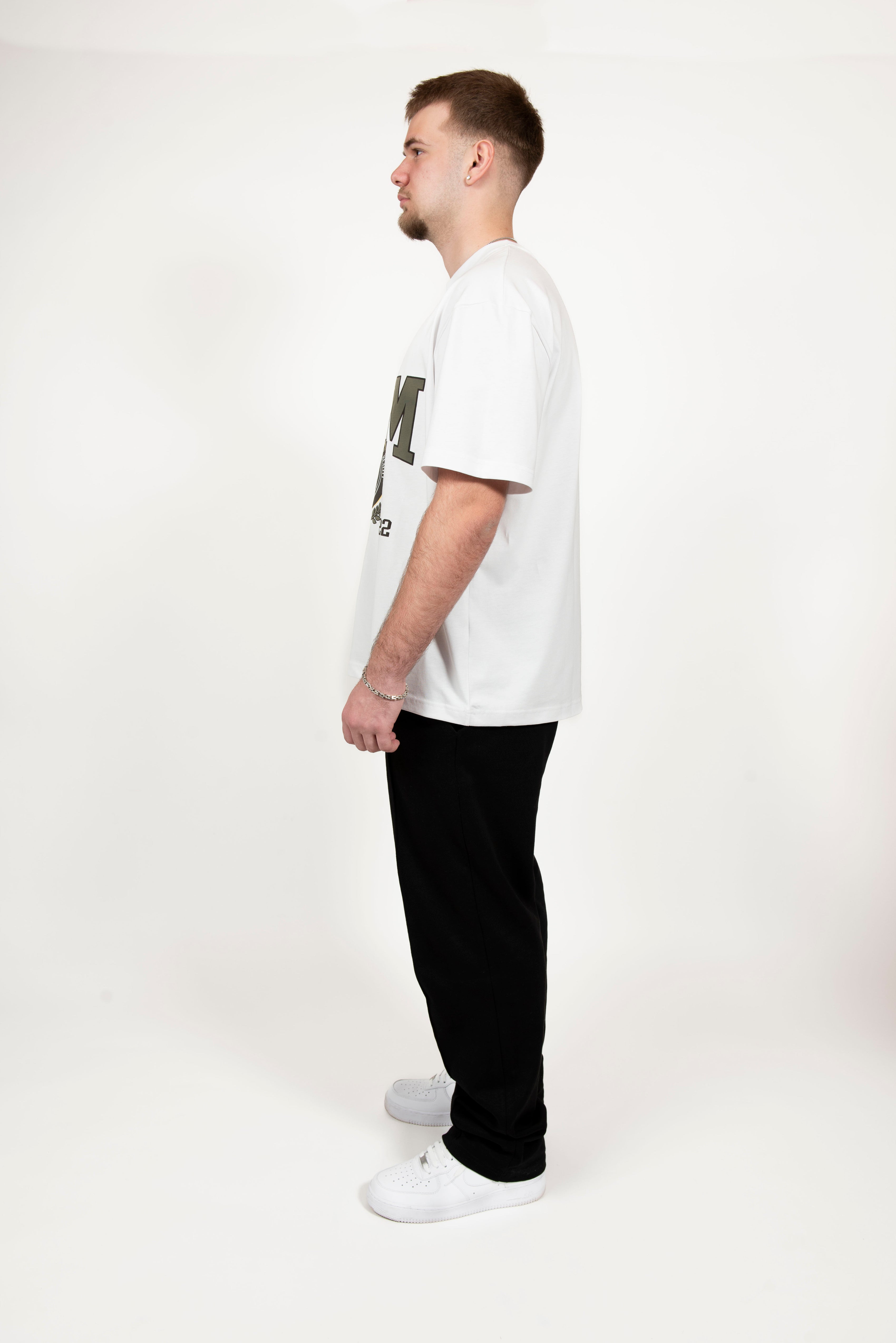 Logo Oversized Tee White